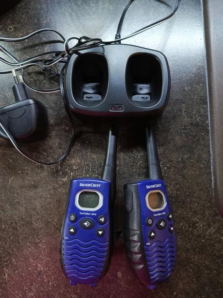 Vysielačky silver crest, 