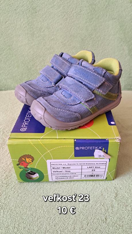 Prechodné topánky, protetika,23