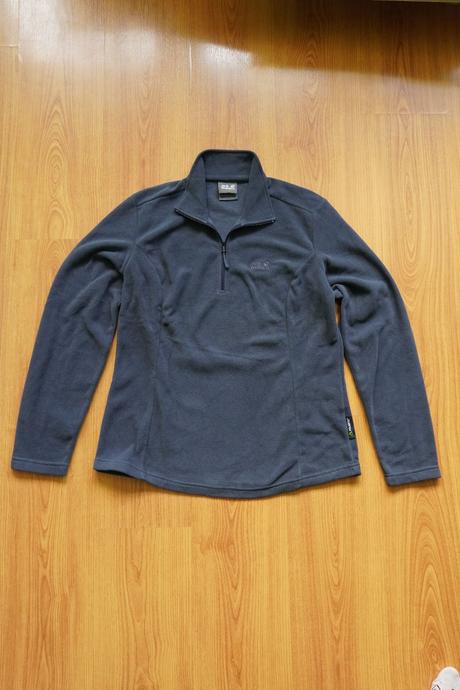 Dámsky flísový sveter jack wolfskin taunus hz, jack wolfskin,xl