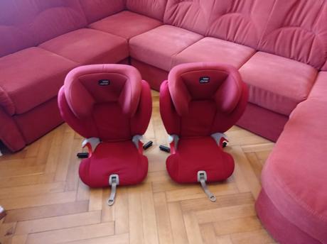 Autosedačky römer kidfix sl15-36kg dvojičky, 