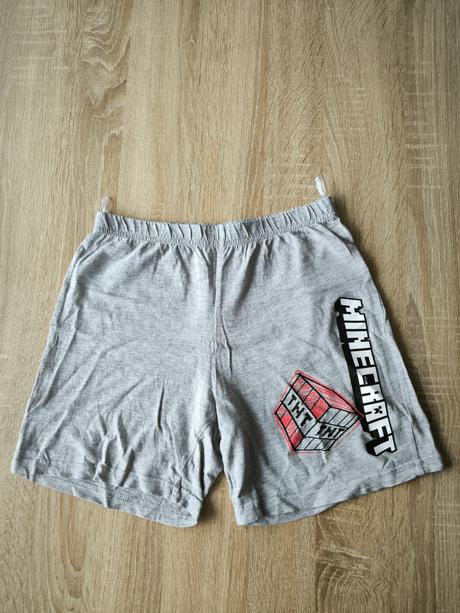 Ľahké chlapčenské kraťasy minecraf 158 - top stav, 158