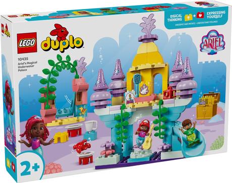 Lego duplo 10435 arielin čarovný podmorský pa,