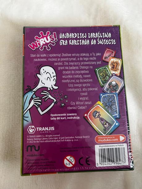 Wirus (vírus) kartová hra, 