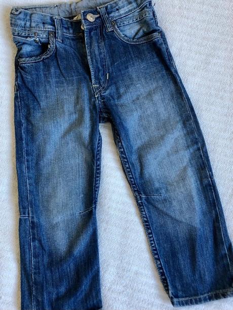 Štýlové rifle s na 2-3 roky s nastaviteľným pásom, h&m,98