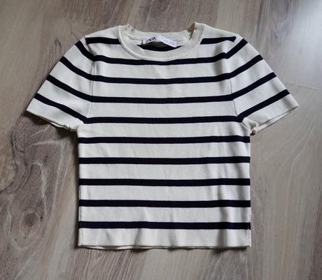 Úpletové svetrové tričko zara, zara,s