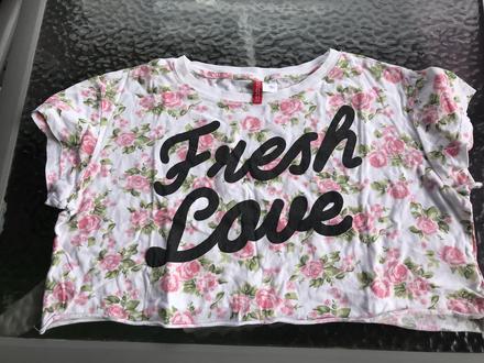 Kratke tricko, h&m,m