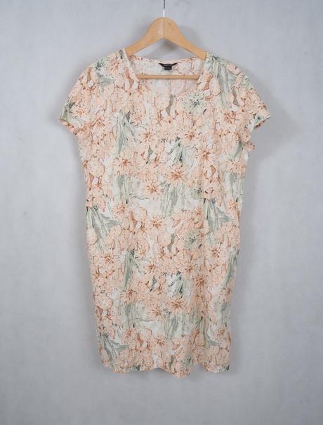 Kvalitné ľanové šaty esmara, esmara,44