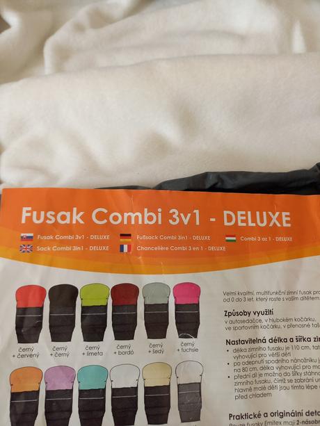 Fusak emitex combi de luxe, emitex