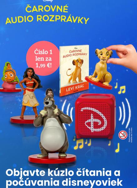 Reproduktor DeAgostini pre audioknihy