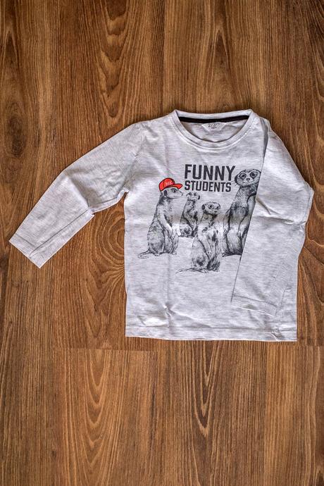 Tričko s dlhým rukávom, pepco,98