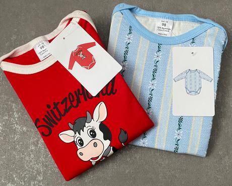 Detské body so šwajčiarskym motívom veľkosť  98, 98