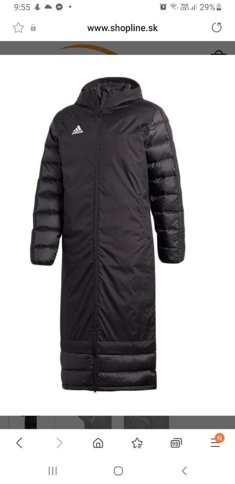 Adidas zimná bunda s, adidas,s