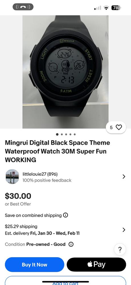 Mingrui 30m water resistant hodinky, 