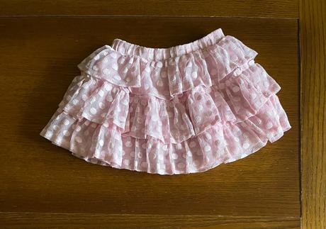 Bodkovaná suknička s volánikmi, disney,98