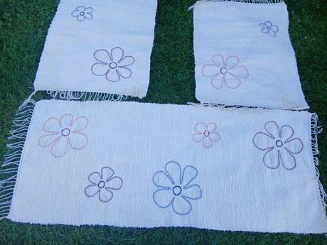 Tkaný koberec,
