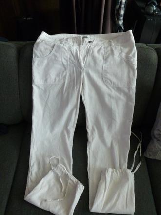 Ľanové nohavice, l