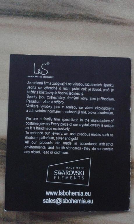 Swarovski set, swarovski