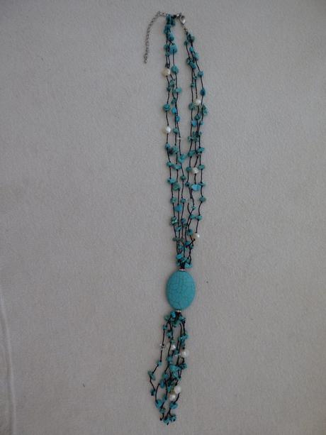 Náhrdelník - tyrkys,