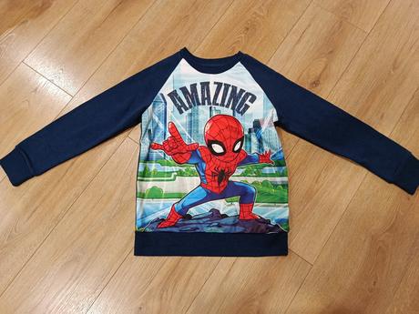 Mikina spiderman, veľ. 140, c&a,140