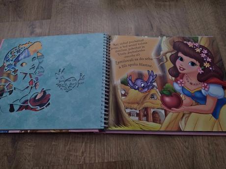 Kniha princezničky šablóny,