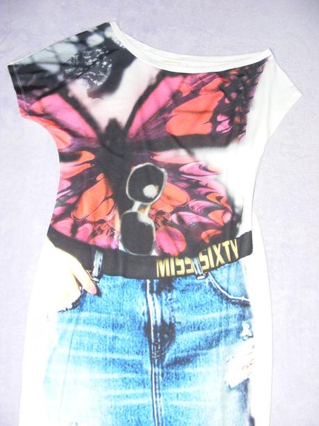 Asymetrické šaty zn. miss sixty, miss sixty,s