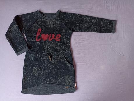 Tunika - predĺžené tričko/ šaty veľ.122/128, 128