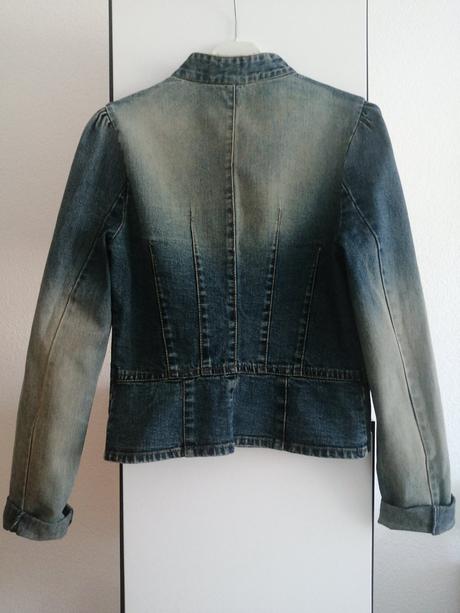 Riflová bundička zn. h&m, h&m,36