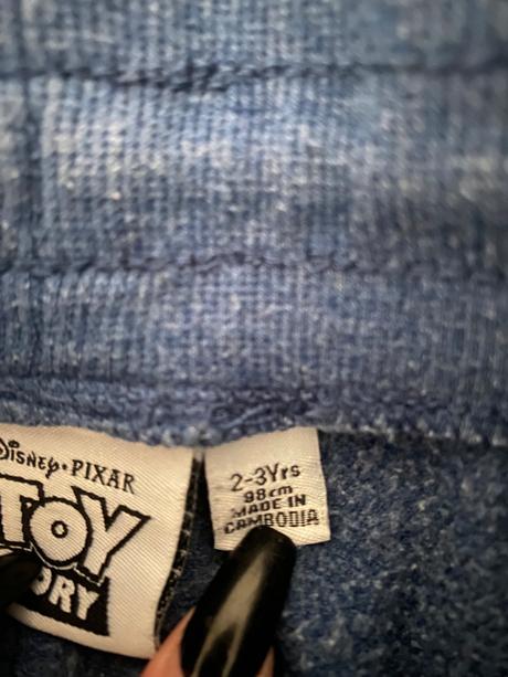 Teplaky toy story, primark,98