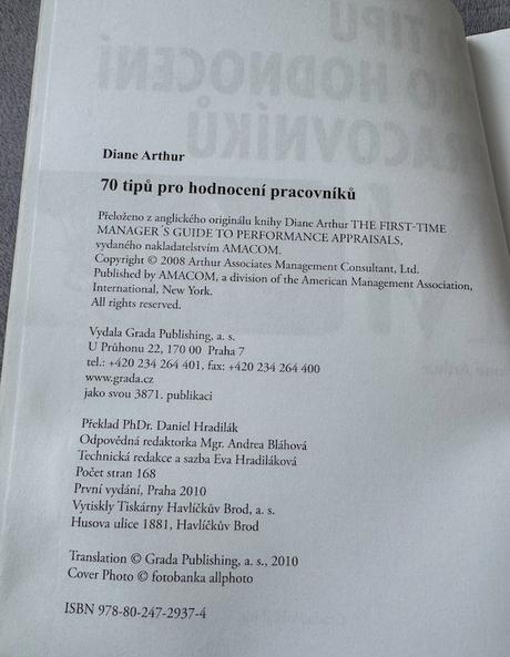 70 tipů pro hodnocení pracovníků, 