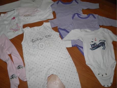 Balík vecí pre dievčatko 3-6m (68), 68–80