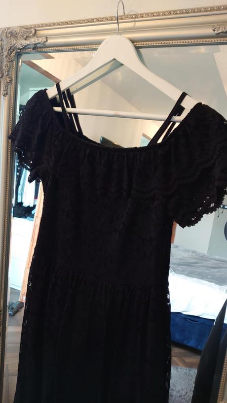 Čierne šaty, h&m,38