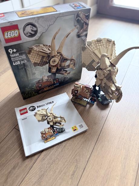 Lego jurassic world - 76969 - lebka triceratopsa, 