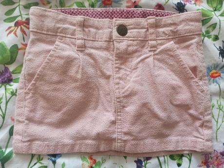 Manchestrová sukňa s trblietkami, h&m,92