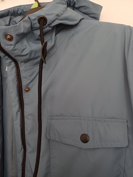 Dámska modrá bunda, bonprix,48