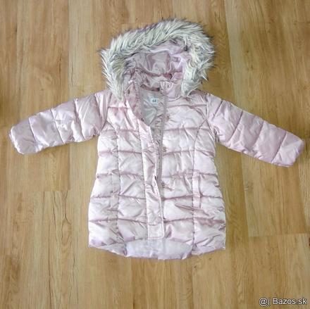 Detská zimná bunda hm, veľ.104, h&m,104