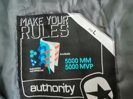 Authority pánske lyžiarské nohavice, authority,l