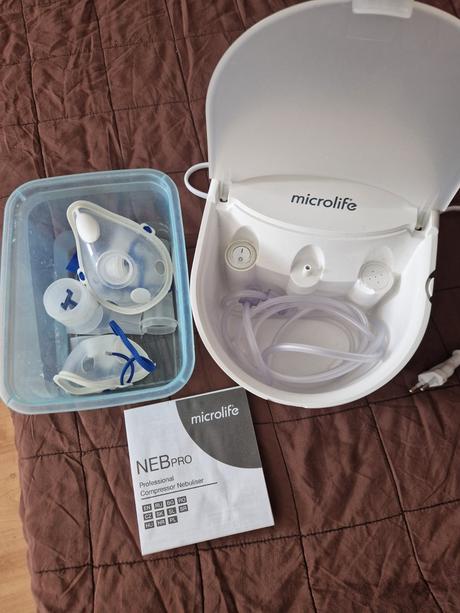 Kompresorový inhalátor microlife,