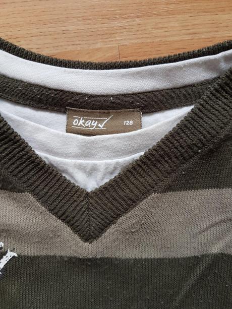 Sveter v dobrom stave kik so vsitym trickom na krk, kiki&koko,128