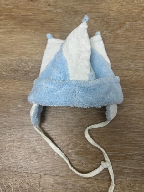 Modro-biela čiapočka 0-6m, 62