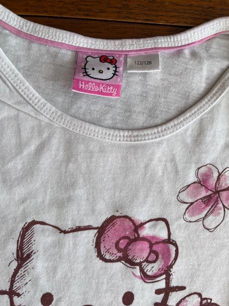 Letné pyžamko hello kitty 122/128, disney,122