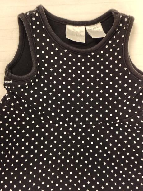 Dievčenské bodkované  šaty, koala kids, 74-80 cm, 80