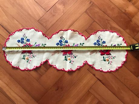 Obrus kvetinový romantický,