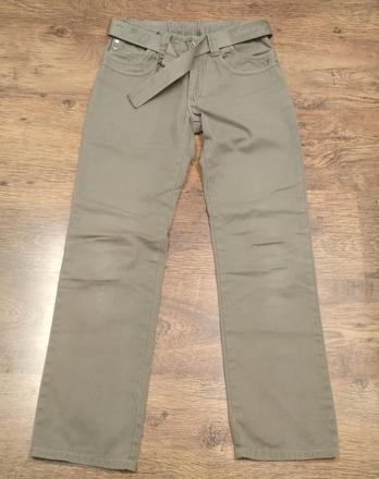 Nohavice s opaskom v páse posuvna guma, 164