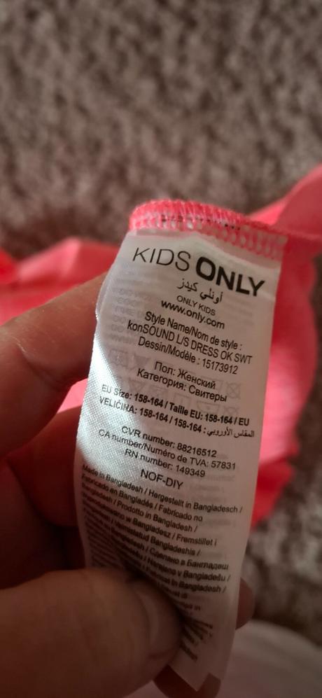 Teplákové šaty only, only,158