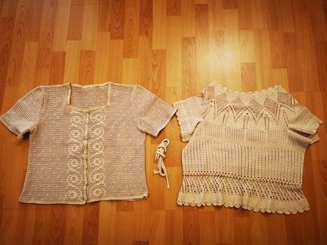 Háčkované tričká, s