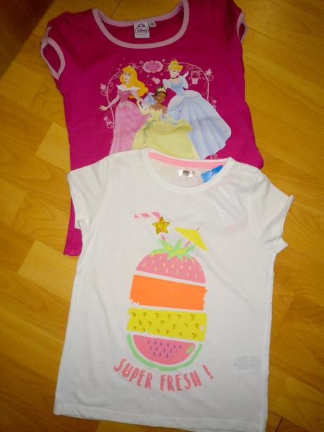 Tričká 128 spolu 3eur, 128