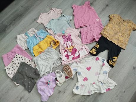 Balík oblečenia dievčatko 80, 68–80