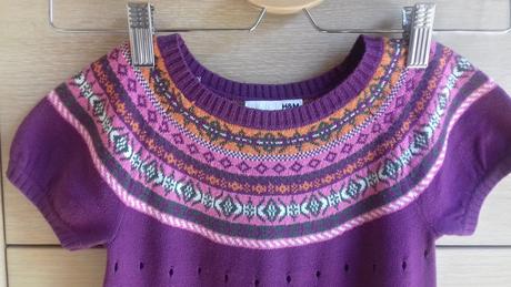 Úpletové šaty, h&m,110