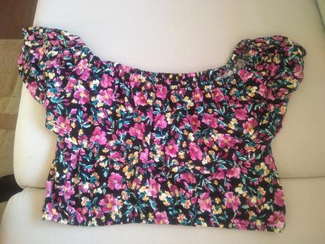 Dievčenský crop top č. 36, 36