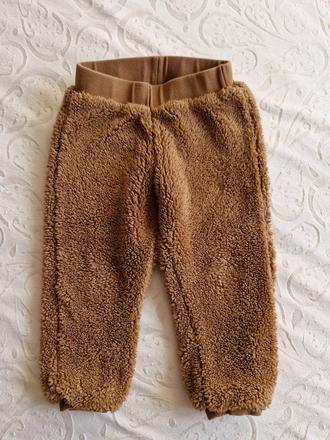 Hrubé zateplené nohavice, h&m,98